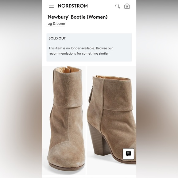 Rag & Bone Newbury bootie size 8 - Picture 8 of 8